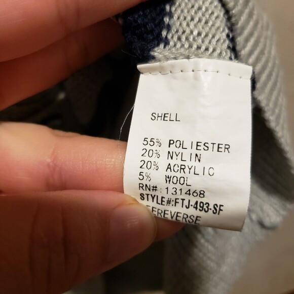 Anthropologie | Fate Black & Gray Sweater Size Small Wool Blend - Picture 8 of 8